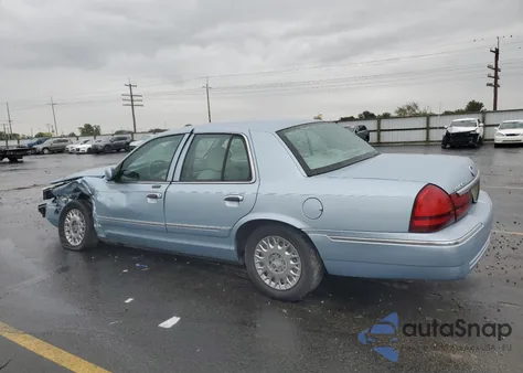 2003 Mercury Grand Marquis Gs from USA, damaged, VIN 2MEFM74W83X700133